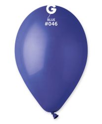 Балон  пастел 10"/26см-100бр Кралско синьо / Индиго