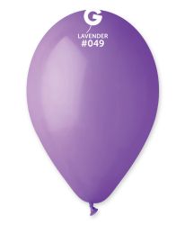 Балон  пастел 10"/26см-100бр Светло лилаво