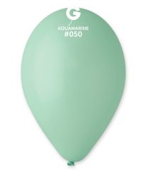 Балон  пастел 10"/26см-100бр Аквамарин