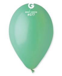 Балон  пастел 10"/26см-100бр Мента