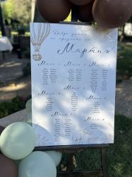 Табела за посрещане/настаняване на гости