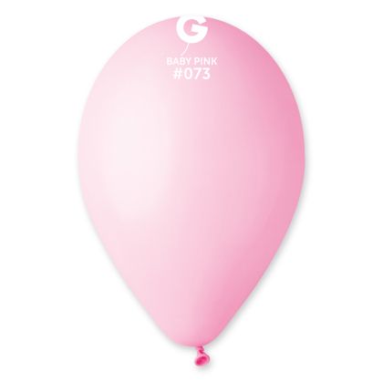 Балон  пастел 11-12"/28-30см-100бр Бебешко розово
