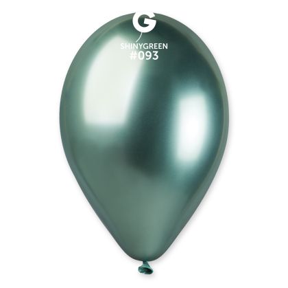 Балони хром 13"/33см/ 50бр Зелен хром/Shiny Green