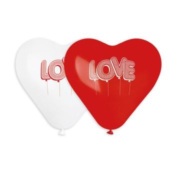 Балони сърца "Love" 10",100бр