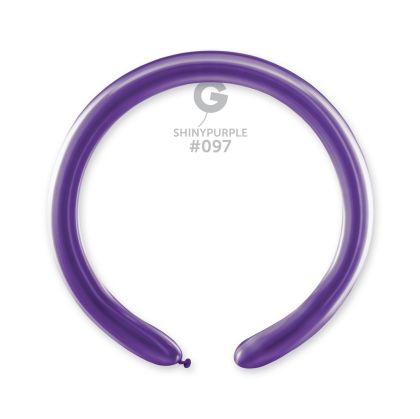 Моделиращи балони Лилав Хром 50бр Gemar Shiny Purple