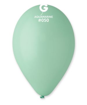 Балон  пастел 10"/26см-100бр Аквамарин