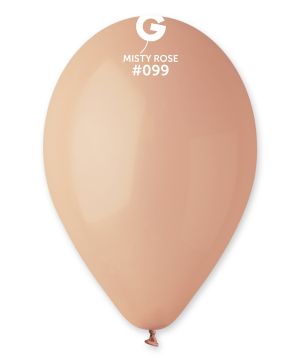 Балон  пастел 10"/26см-100бр Misty rose