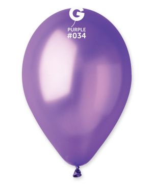 Балон металик 10"/26см Лилав