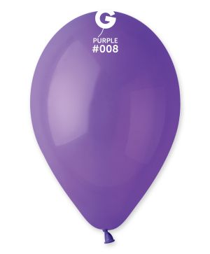 Балон  пастел 11-12"/28-30см-100бр Лилаво