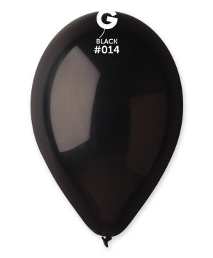 Балон  пастел 11-12"/28-30см-100бр Черно