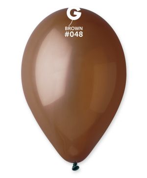 Балон  пастел 11-12"/28-30см-100бр Кафяво
