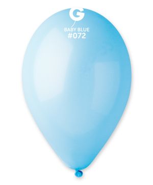 Балон  пастел 11-12"/28-30см-100бр Бебешко синьо