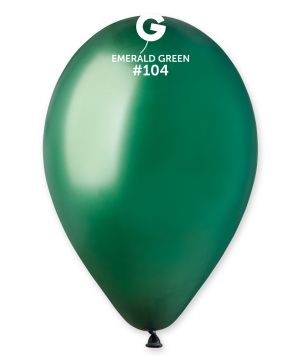 Балон  пастел 11-12"/28-30см-100бр Emerald green зелено