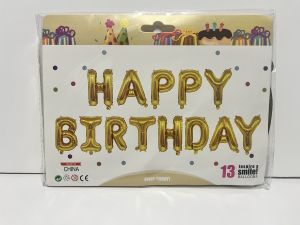 Фолиеви балони комплект "Happy Birthday"