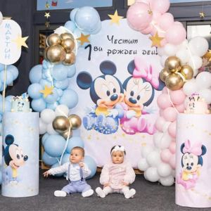 Винил за кръгла арка под наем ф190см