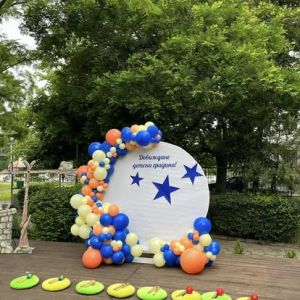 Винил за кръгла арка под наем ф190см
