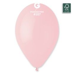 Балон пастел12"/30см - 100бр Розова пудра