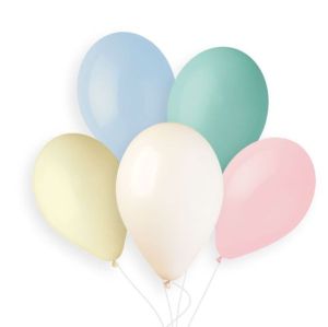 Балони пастел MIX MARSHMELLOW 12"/30см-100бр Gemar