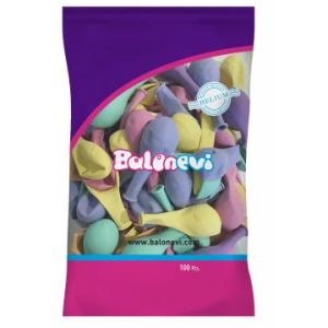 Балони пастел MIX MACARON 30см-100бр Balonevi
