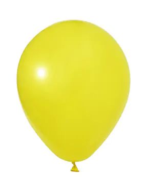 Балони пастел 10" 26см-100бр Yellow Balonevi