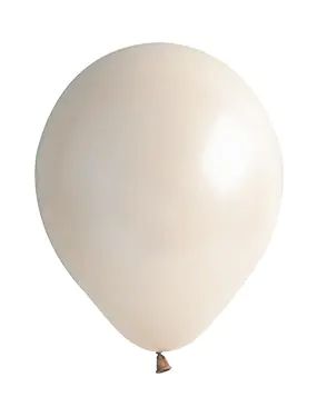 Балони пастел 10" 26см-100бр White sand Balonevi