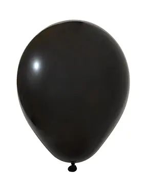 Балони пастел 5''/12 см-100бр Black Balonevi