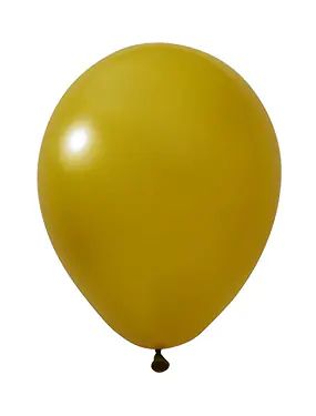 Балони пастел 5''/12 см.-10бр Mustard Balonevi