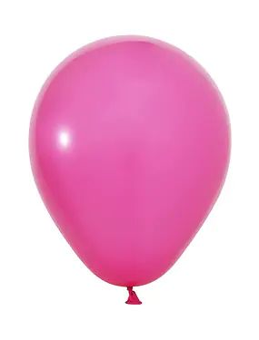 Балони пастел 5''/12 см-10бр Fuchsia Balonevi