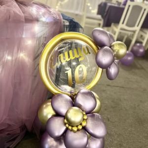Фолиев надпис / стикер за балон от самозалепващо фолио