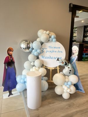 Украса за рожден ден "Елза и Анна"