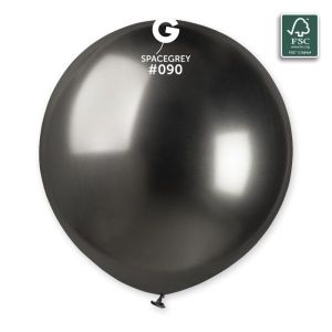 Балони топка ХРОМ 19"/48см, пакет 5 броя